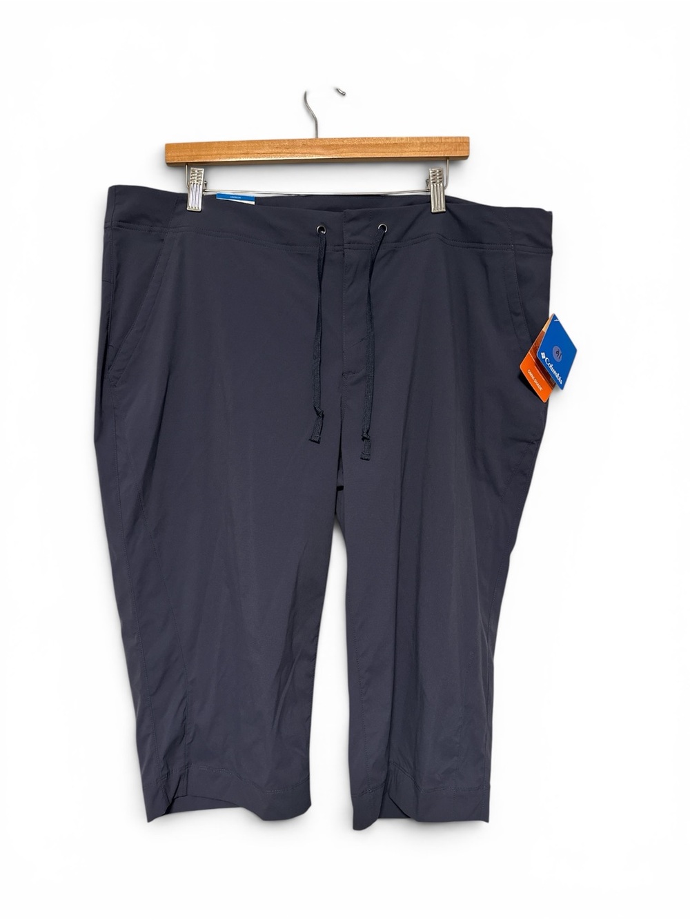 Columbia Women's Slate Blue Active Anytime Outdoor Capri Omni-Shade UPF 50 20W